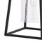 Vaxcel Nash 6.5-in Black Outdoor Modern Wall Lantern, Dusk to Dawn Photocell, 1-Light Wall Lamp Sconce with Clear Seeded Glass T0585 - alternate 2